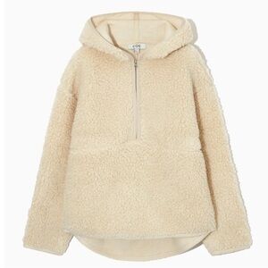 COS  women Teddy Fleece Hoodie size L